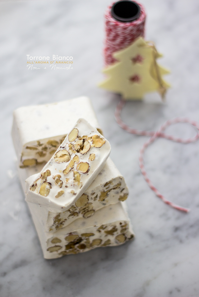 Buon Natale Con Il Torrone.Torrone Bianco Con Noci E Nocciole All Aroma D Arancio Ricette E Vicende