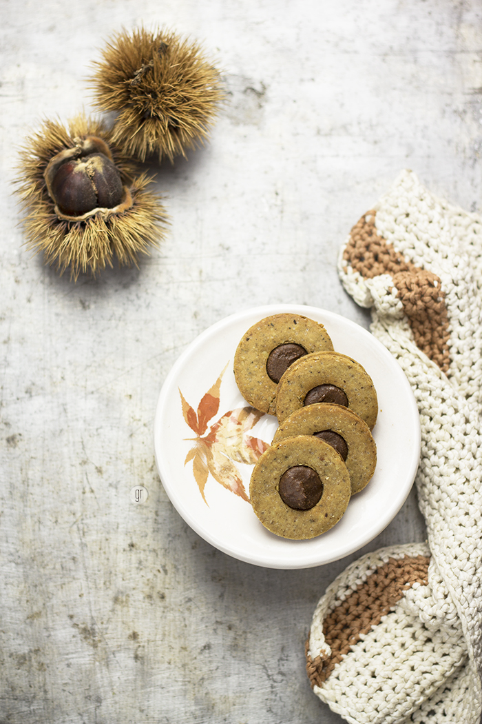 Biscotti con farina di castagne